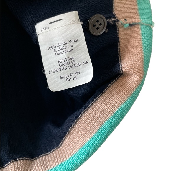 J Crew 100% Merino Wool Button Front Cardigan - Picture 6 of 8